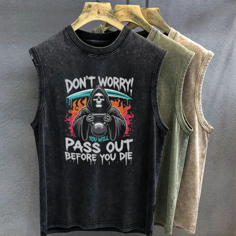 Oversized Graphic Print Tank Top™